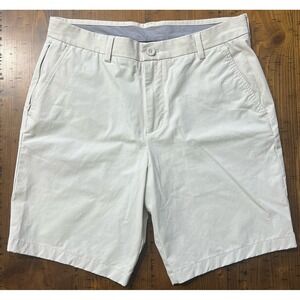 Vineyard Vines Shorts Mens 31 Khaki On The Go OTG Performance Stretch Golf Chino